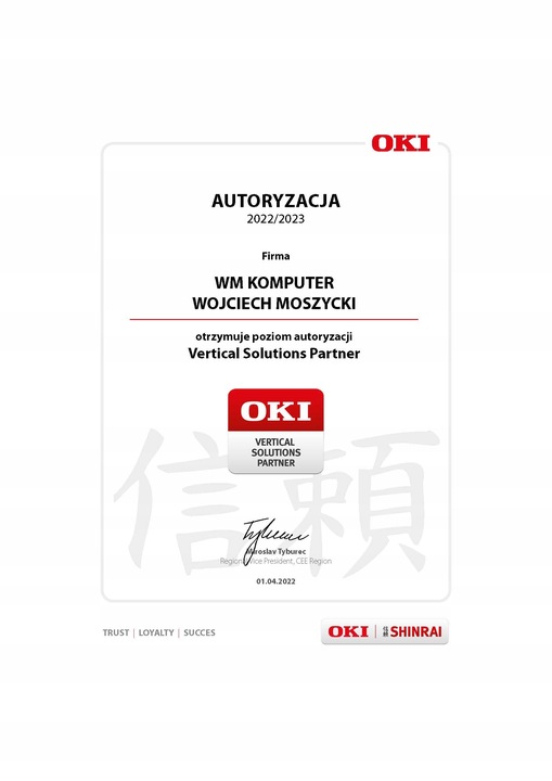 Podajnik papieru OKI 45466502 do MC760/MC770