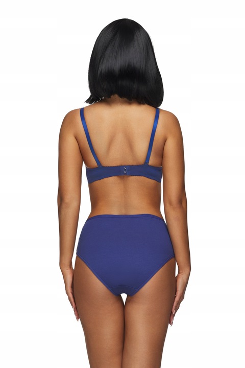 4x Majtki bawełniane figi damskie wysoki stan duże rozmiary size plus