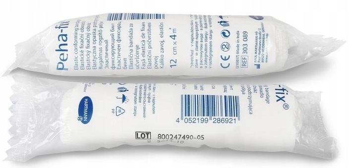 Bandaż elastyczny HARTMANN PEHA-FIX 12cm x 4m OPASKA PODTRZYMUJĄCA 20szt.