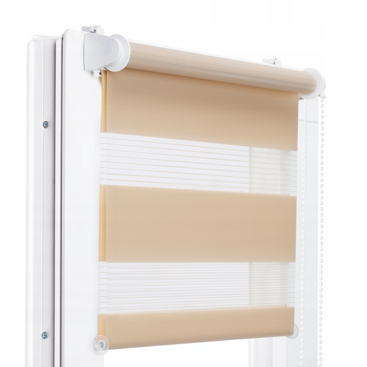 ROLETA DZIEŃ NOC 95x150 CM Z NAPINACZEM KOLORY