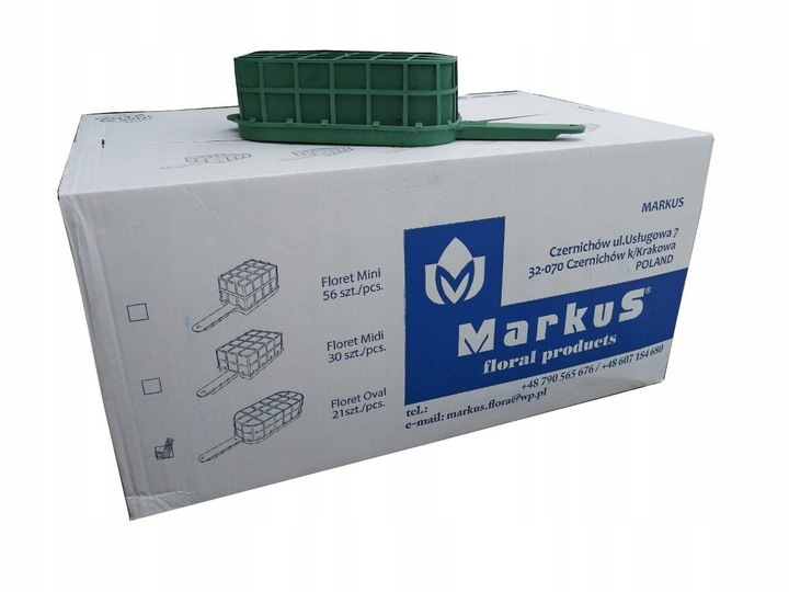 Gąbka mokra florystyczna cegła pianka zielona 20 sztuk !