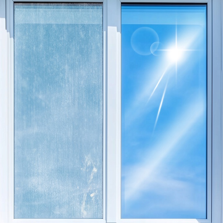 PŁYN DO MYCIA SZYB OKIEN LUSTER Z FUNKCJĄ ANTYPARA BEZ SMUG 1000ML