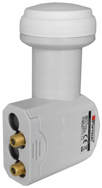 Konwerter TWIN Podwójny do Dwóch Dekoderów Antena Polsat Canal+