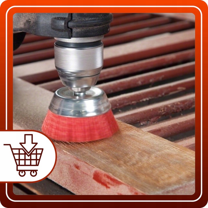 Szczotki druciane nylonowe do wkrętarki wiertarki do drewna zestaw 5