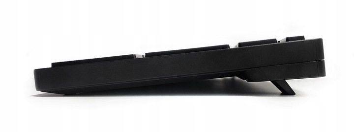 HP PRO!| Cicha biurowa klawiatura USB| Układ PL /US + Cyrylica |CZARNA SLIM