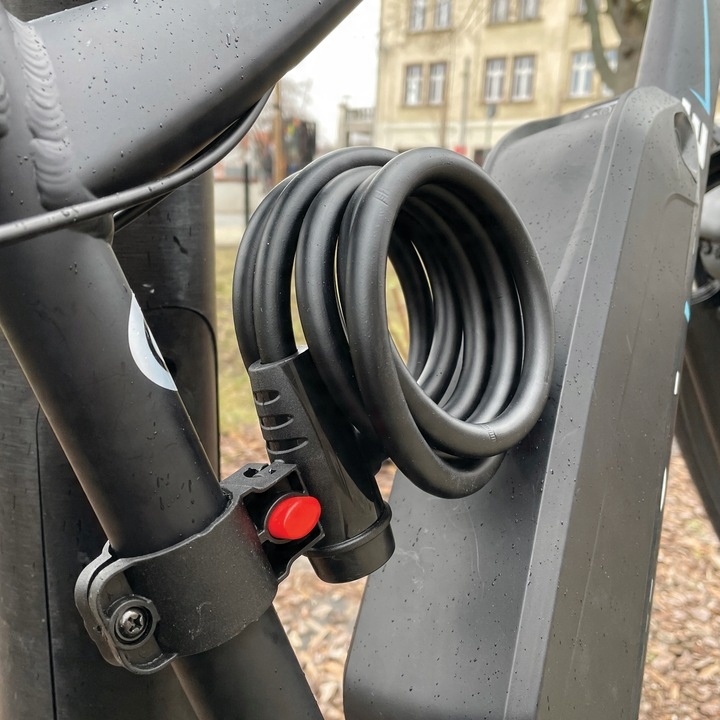 Zabezpieczenie rowerowe linka Gerda FLEX MAX 1800/12T