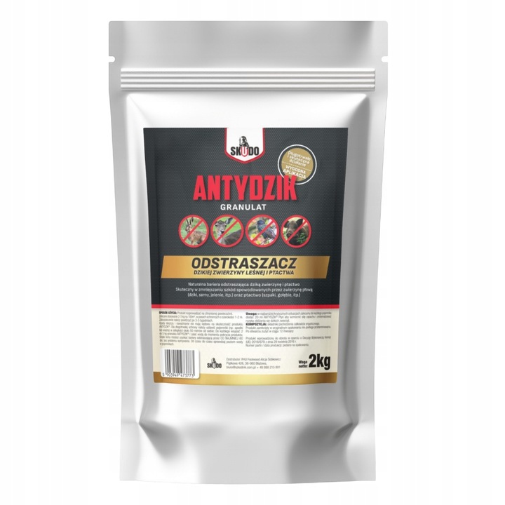 Granulat - odstraszacz, sarny, jelenie, dziki, ptaki, zające 2 kg
