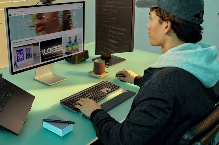 Zestaw LOGITECH MX Keys S Combo for Mac Szary