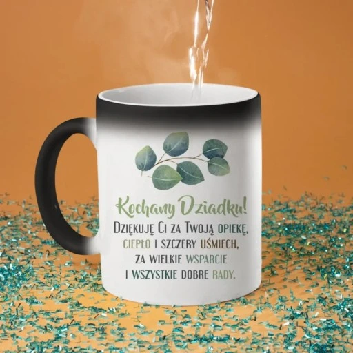 ZESTAW KUBKÓW dla babci i dziadka PREZENT ŚWIĘTA DZIEŃ BABCI DZIADKA