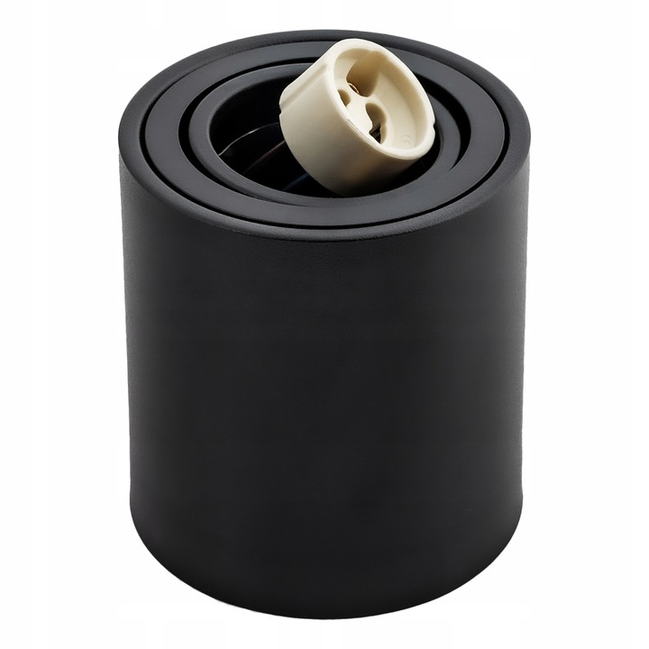 3x SPOT OPRAWA NATYNKOWA HALOGENOWA SUFITOWA tuba ruchoma GU10 żarówka LED