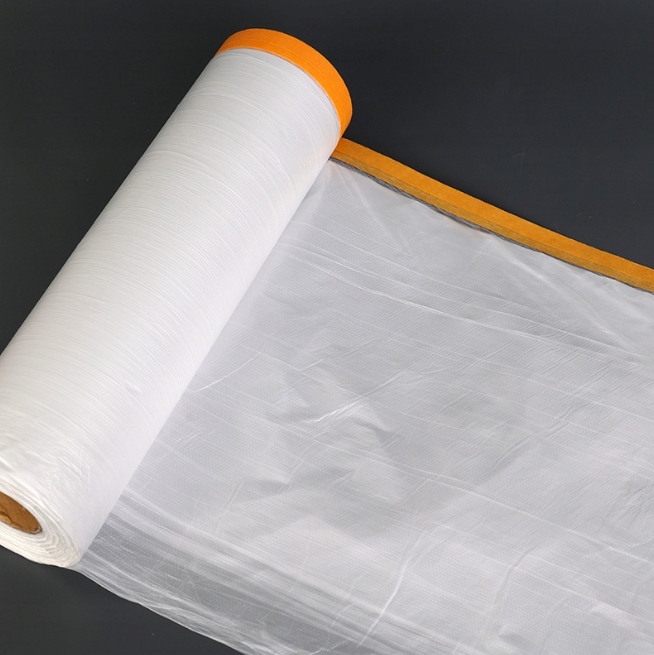 KACBUD ANTYCHLAP FOLIA Z TAŚMĄ WASHI DO MEBLI ŚCIAN OKIEN DRZWI 270cm x 15m