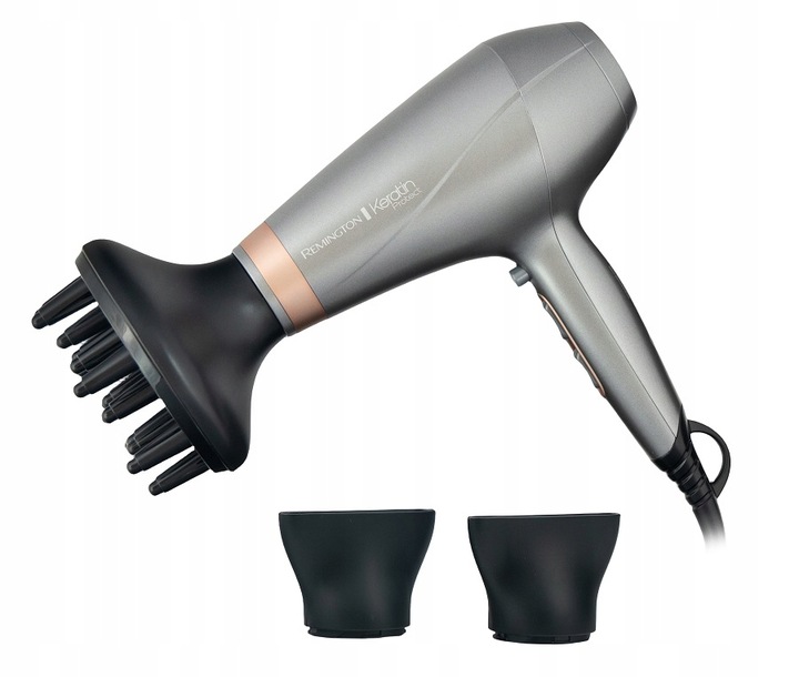 Suszarka do włosów Remington AC8820 Dyfuzor + Koncetrator Keratain Protect