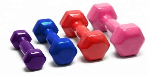 Hantelki hantle bitumiczne do ćwiczeń zestaw 2x2kg