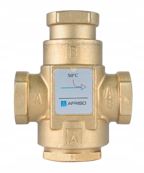 ZAWÓR TEMPERATUROWY OCHRONY POWROTU KOTŁA ATV 334 DN25 Ø 1" CAL 9 m³/h