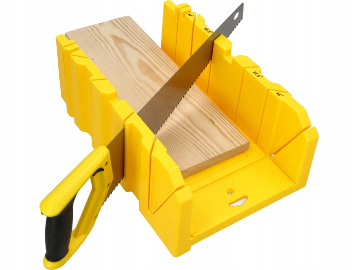 SKRZYNKA UCIOSOWA WIELOKĄTOWA LISTEW DESEK UKOŚNICA DO PIŁY RĘCZNEJ