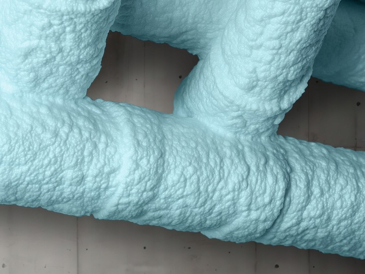 Pianka PUR do ociepleń izolacji + 2 dysze do natryskiwania 850ml Fome Flex