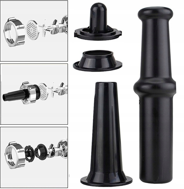 MASZYNKA DO MIELENIA MIĘSA METAL PREMIUM 3 SITA + SZARPAK MOC 2100W