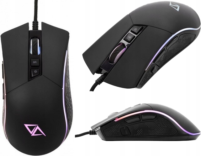 MYSZ MYSZKA GAMINGOWA OPTYCZNA 6400 DPI DLA GRACZY