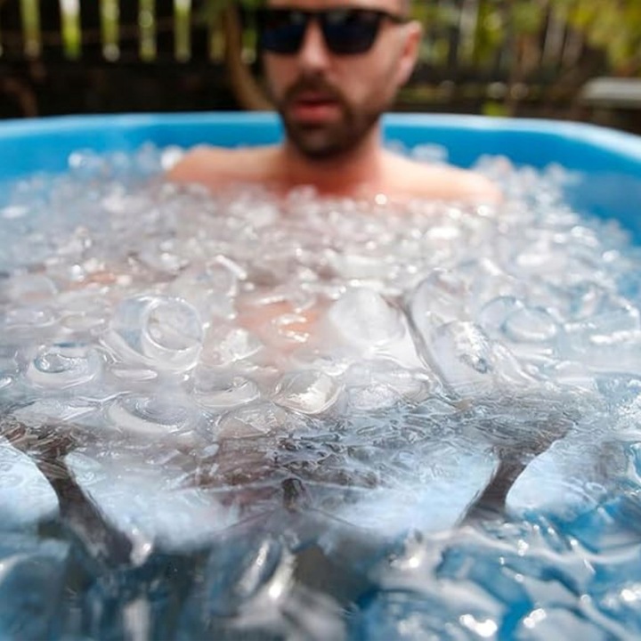 Basen do morsowania XL beczka dmuchana przenośna ZESTAW wieko