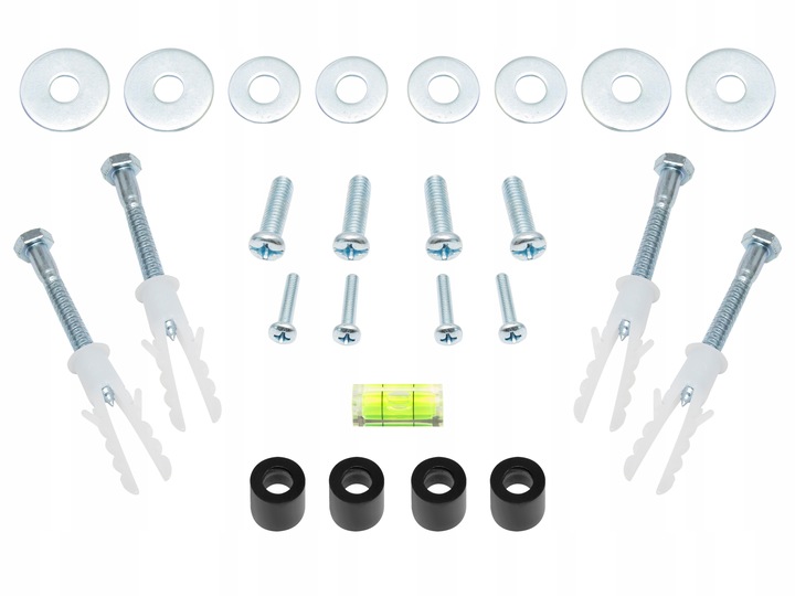 MOCNY UCHWYT TV WIESZAK DO TELEWIZORA LCD PŁASKI CALI VESA ŚCIENNY