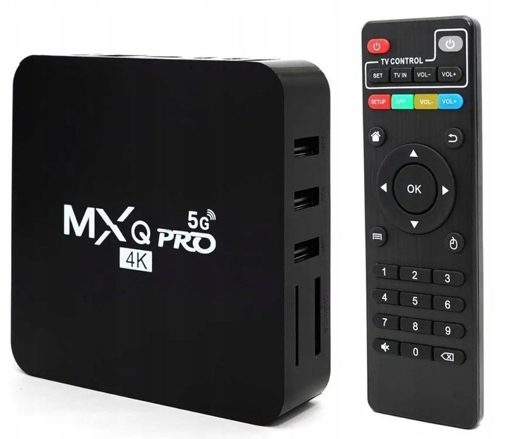 Smart TV BOX 16GB MXQ PRO 4K 2+16GB ANDROID 10.1 WiFi 5G