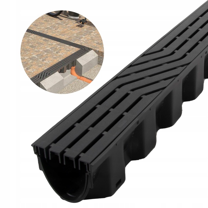 Odwodnienie Liniowe Kanał Slim A15(do 1,5T) H=87