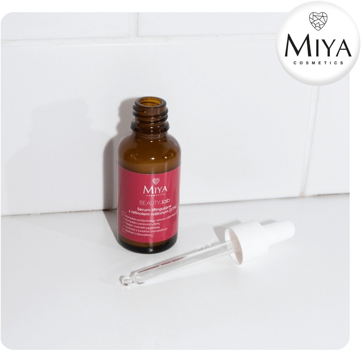 Serum Liftingujące z Retinolem Wielozadaniowe Roślinnym [2.5%] 30 ml