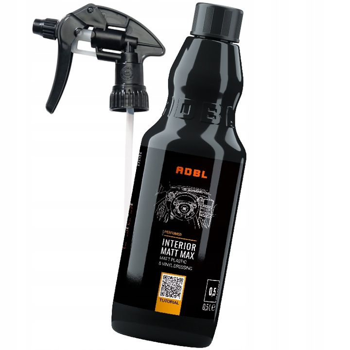 ADBL INTERIOR MATT MAX Dressing Do Kokpitu Odżywia Plasitki Matowy Efekt