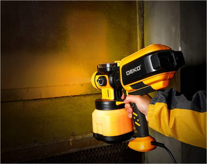 PISTOLET MALARSKI AGREGAT DO MALOWANIA ŚCIAN 3DYSZE 120 DIN ZESTAW XXL