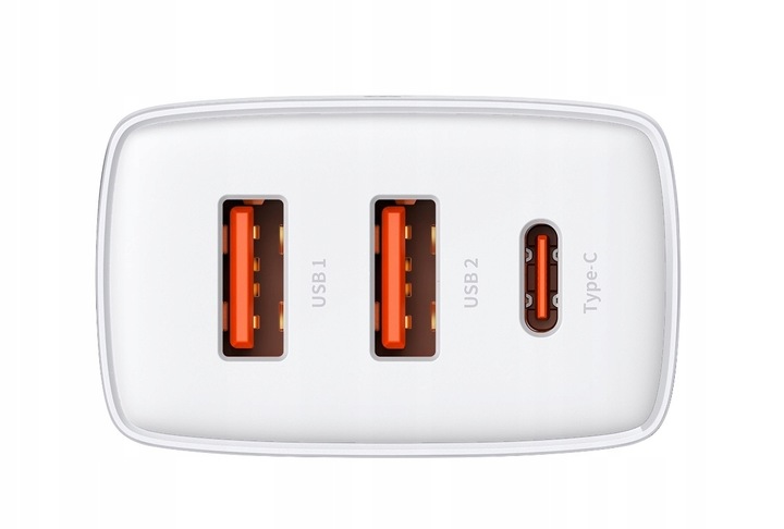 BASEUS SZYBKA ŁADOWARKA DO TELEFONU ZASILACZ USB USB-C TYP-C 30W PD QC 3.0