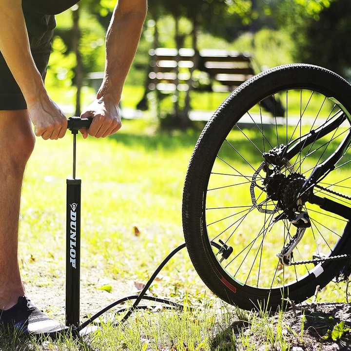 POMPKA PODŁOGOWA ROWEROWA SAMOCHODOWA DUNLOP JAKOŚĆ