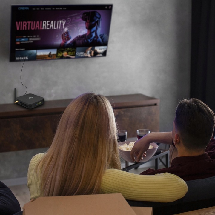 SMART TV BOX TX6 ANDROID 9 PRZYSTAWKA TV KODI 4/32 GB