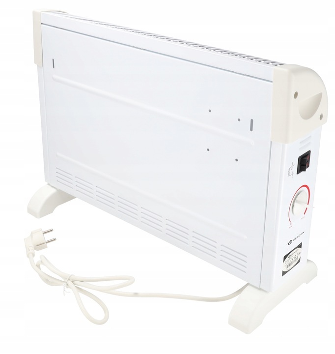 Grzejnik elektryczny Konwektorowy 2000W Kaloryfer Termostat Energooszczędny