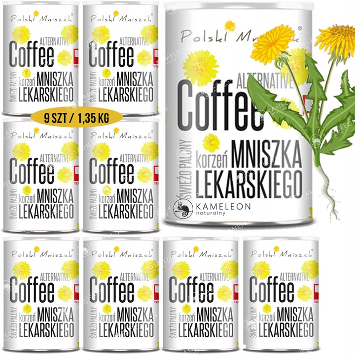 KAWA Z MNISZKA bezkofeinowa Polski Mniszek 150g