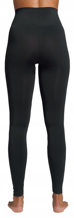 CK CALVIN KLEIN LEGINSY DAMSKIE MICROFIBER BLACK M