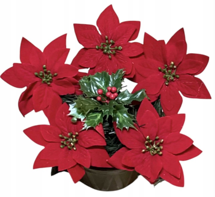 STROIK SERCE GRÓB KOMPOZYCJA SZTUCZNA BUKIET RÓŻE DEKORACJA CMENTARZ POMNIK