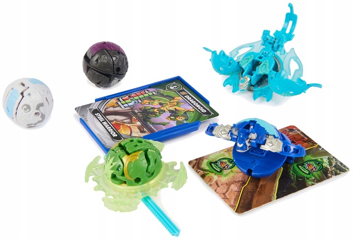ZESTAW BAKUGAN BATTLE PACK GRA STRATEGICZNA + FIGURKI VENTRI SPECIAL ATTACK