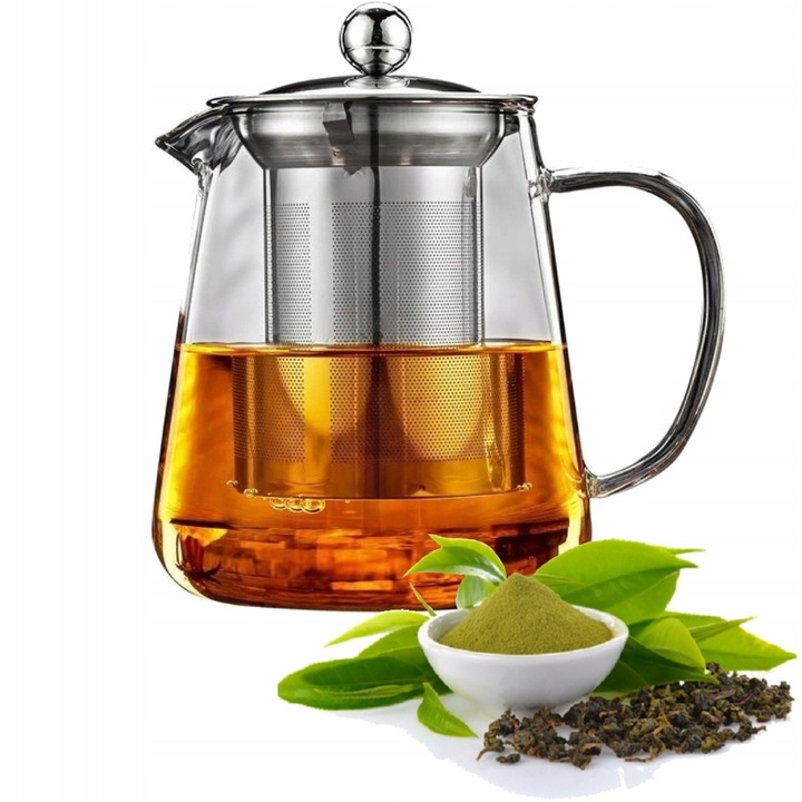 Dzbanek z zaparzaczem FLORINA Kamelia 1,0 l Herbaty, Ziół