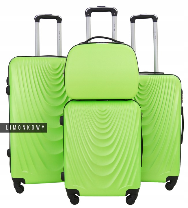 WALIZKA ZESTAW KOMPLET 4w1 MODEL 1051