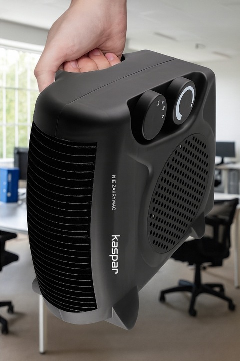 TERMOWENTYLATOR FARELKA GRZEJNIK ELEKTRYCZNY 2000W 3 POZIOMY Z