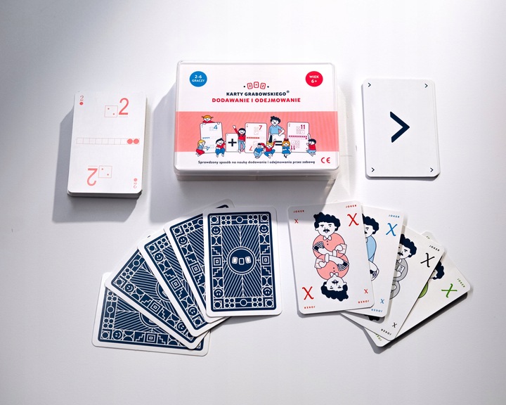 Karty Grabowskiego Dodawanie i odejmowanie - 9 gier
