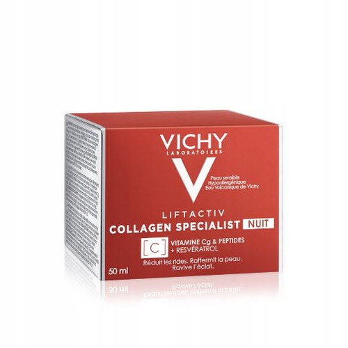 VICHY Liftactiv Collagen Specialist - Krem do Twarzy na NOC 50 ml