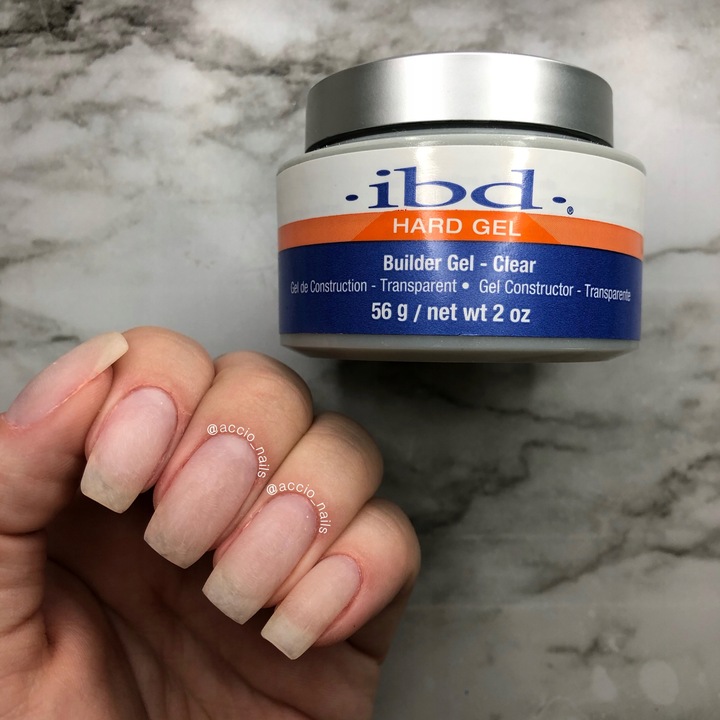 Żel IBD Builder UV LED Clear DUŻY żel budujący do paznokci przezroczysty 56