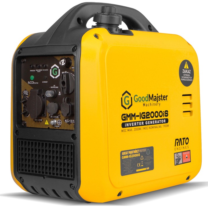 AGREGAT PRĄDOTWÓRCZY INWERTOROWY Cichy Miedź AVR GMM-IG2000iS 2000W