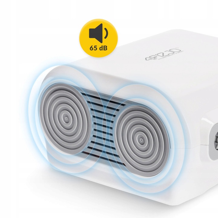 INHALATOR NEBULIZATOR KOMPRESOROWY DLA DOROSŁYCH PRZENOŚNY CICHY STD