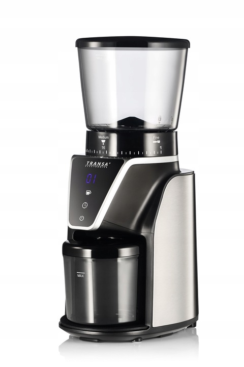 Młynek żarnowy do kawy elektryczny 31 POZIOMÓW STOPNIA MIELENIA 165W