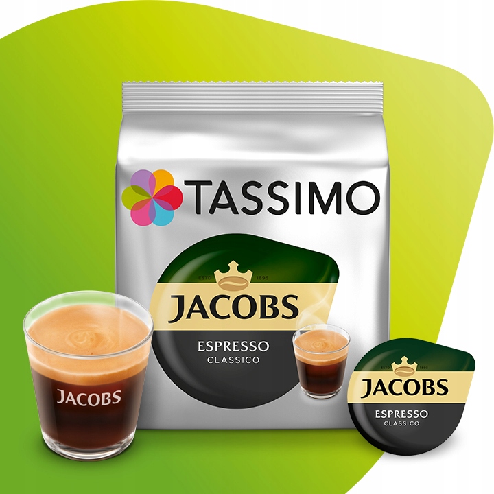 Kapsułki Tassimo Jacobs Espresso Classico, 16 szt