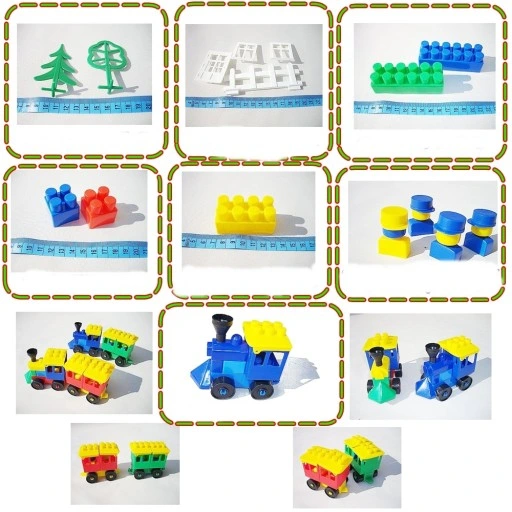 KLOCKI KONSTRUKCYJNE 500 w POJEMNIKU POLSKIE