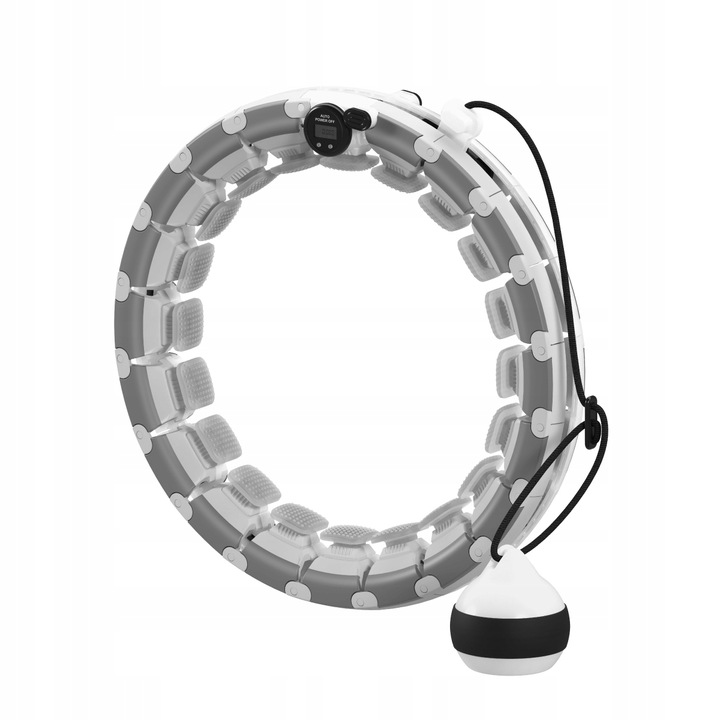 Hula hop SMART z LICZNIKIEM obciążeniem wypustkami ODCHUDZAJĄCE Athler