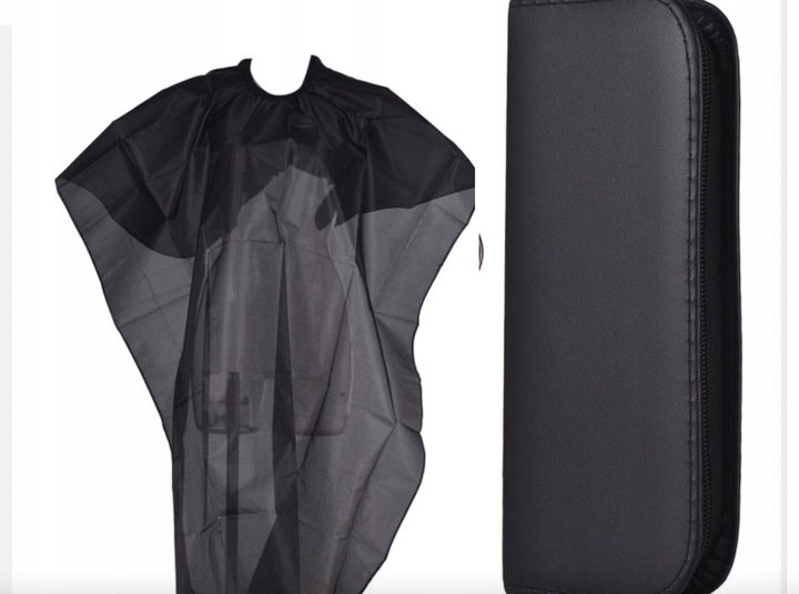 Zestaw Fryzjerski Do Strzyżenia Profesjonalny Kompletny + PELERYNA ETUI